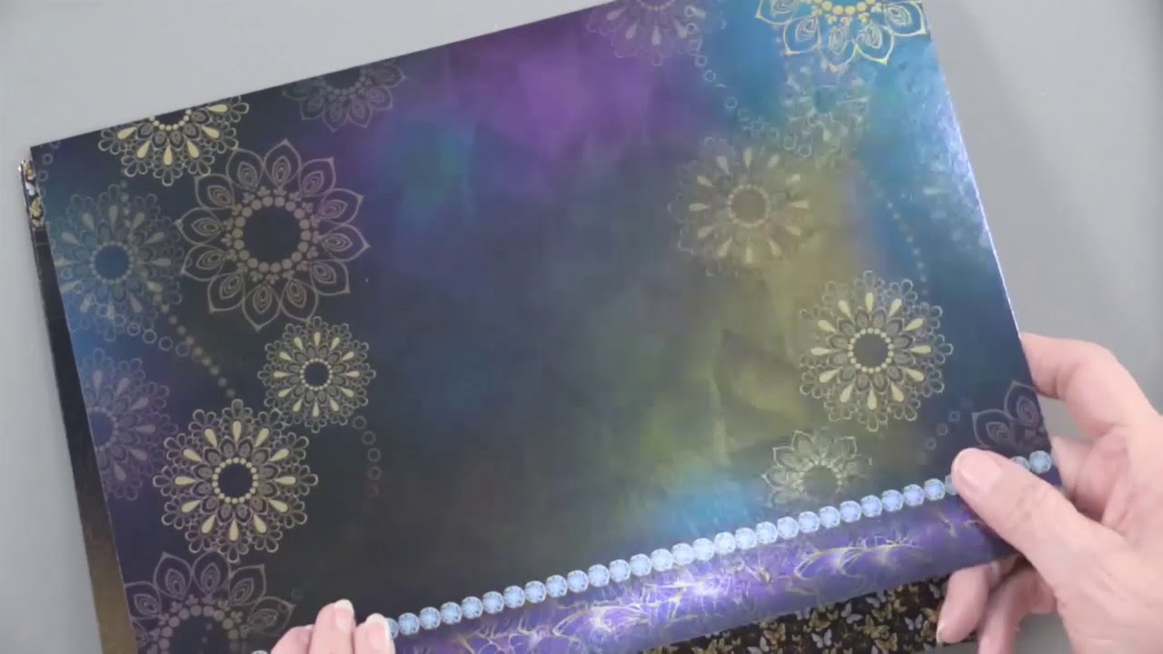Midnight Butterflies Mirri Magic Topper Collection by Hunkydory Crafts instructional coach