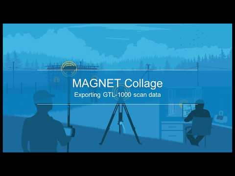 Topcon Training - MAGNET Collage - Exporting Scan Data
