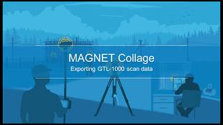 Topcon Training - MAGNET Collage - Exporting Scan Data