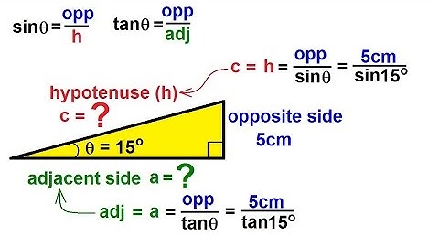 PreCalculus - Trigonometry: The Right Triangle (8 of 26) Basics of Trigonometry: Exercise 3