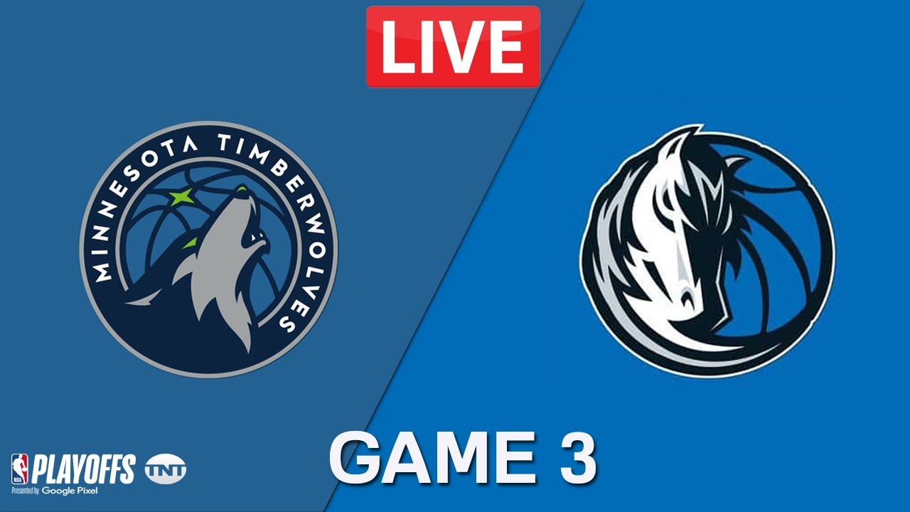 NBA LIVE! TIMBERWOLVES vs MAVERICKS GAME 3 | May 27, 2024 | 2024 NBA ...