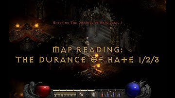 [D2R] Map Reading - Durance of Hate 1/2/3 - Getting Ready for Ladder!
