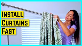 How to Install Curtains in 5 Simple Steps 🔨 Home Decorators Collection Curtain Rod by Kimagine DIY 3,692 views 1 year ago 4 minutes, 51 seconds