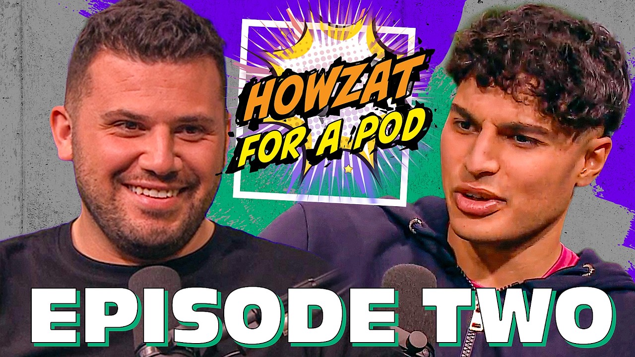 "INDIA MIGHT HAVE TO CHANGE THEIR NATIONAL SPORT" | HOWZAT FOR A POD | EPISODE TWO