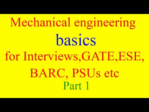 mechanical engineering basic