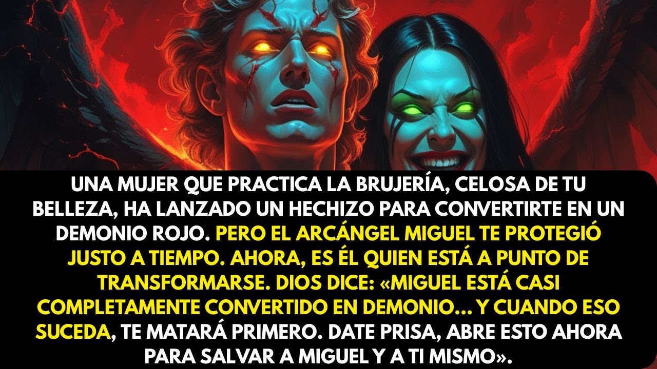 💀 Una bruja celosa lanzó un hechizo. Miguel te protegió… pero ahora él se está volviendo oscuro...