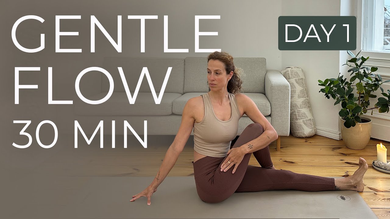 Мягкая йога для всего тела | Перезагрузка и начало заново | День 1: Йога для перезагрузки