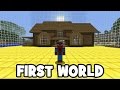 My First Ever Minecraft World!