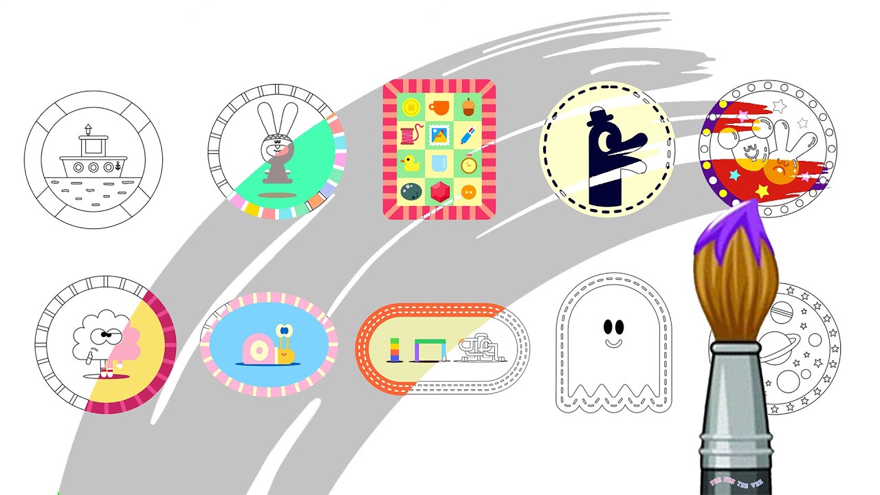 Colouring | Every Hey Duggee Badge - Part 8