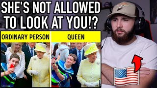 AMERICAN Reacts to 15 Things the Queen Hasn't Tried in Her Life *SHOCKING* Profile