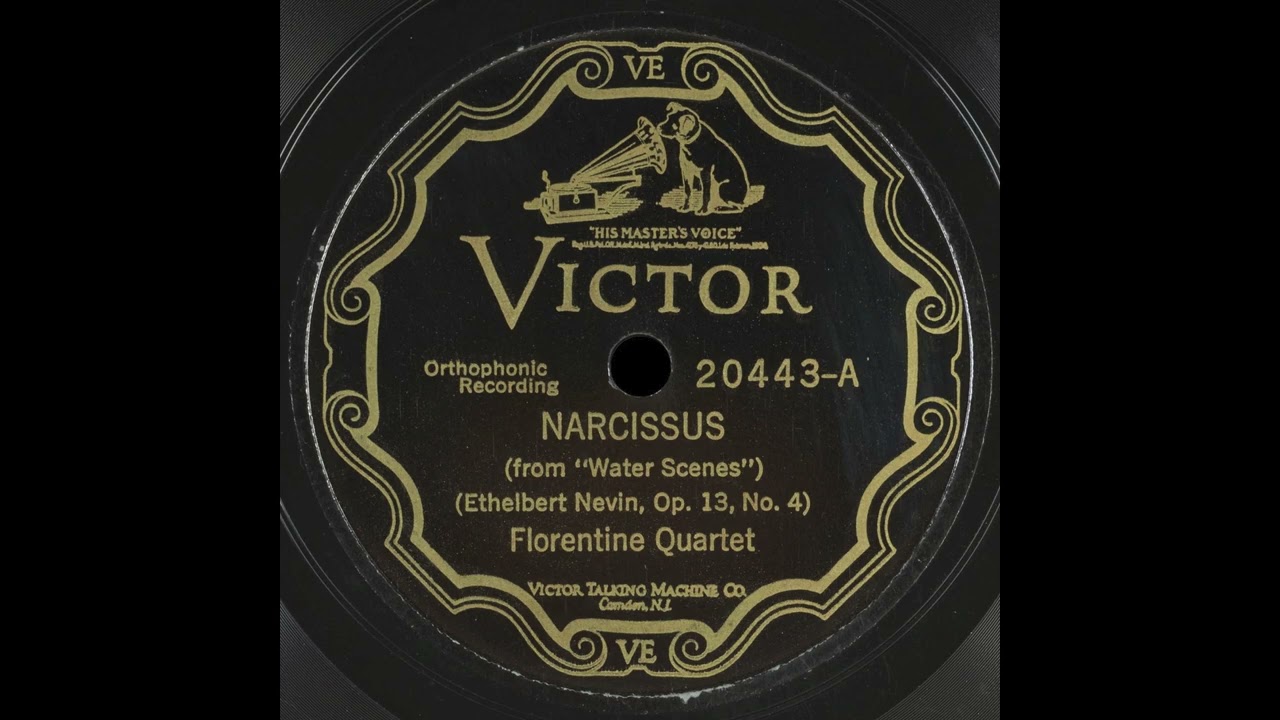 Narcissus - Florentine Quartet - 1927