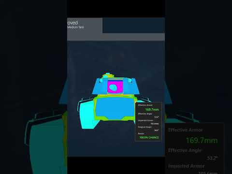 Обзор брони М47 Patton Improved #shorts