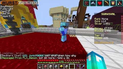 herobrine.org scammer . VIP player doing scam