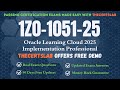 1Z0-1051-25 PDF Questions | Oracle Learning Cloud 2025 Implementation Professional Exam