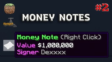 Minecraft Spigot Plugin Development | Money Note Plugin | Ep 2 | Objects