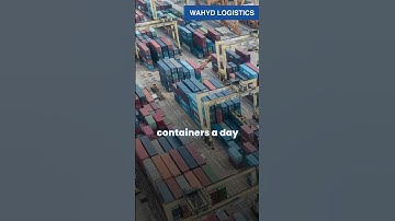 How Ports Handle 10,000+ Containers DAILY! 🚢 #ports #logistics #viralshort #viralvideo #foryou