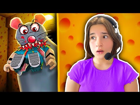 S'ÉCHAPPER DU FROMAGE DU RAT TUEUR DE ROBLOX ! 😱 (Cheese Escape Horror)