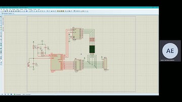 matriz led angel pic 16f84A