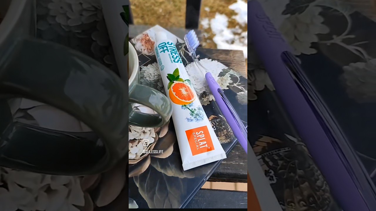 Daha sağlıklı ve beyaz bir gülümseme için Splat Stress Off’u keşfedin! 🦷✨ 