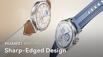 HUAWEI WATCH GT 5 - Sharp-Edged Design