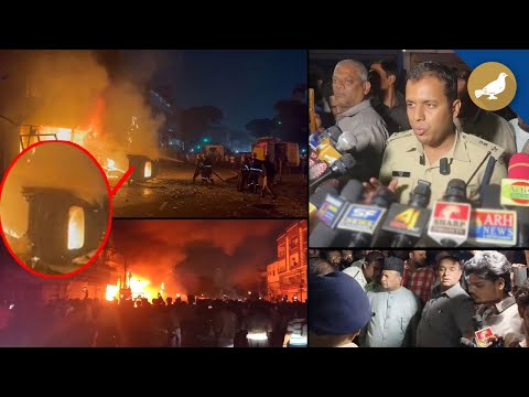 Hyderabad: Massive fire breaks out at Electronic shop in Shahalibanda - SIASAT