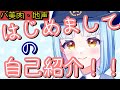 【※バ美肉・地声※】初めましてのご挨拶!【新人VTuber】