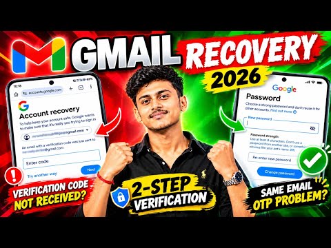 Forgot Gmail Password | Same Email OTP & 2-Step Verification Issues | Gmail Account Recovery