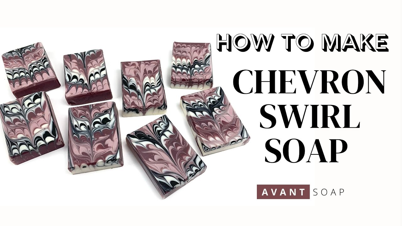 HOW TO MAKE CHEVRON SWIRL - Cold Process Soap