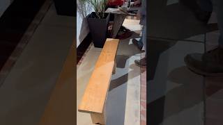 Simple rustic bench #diy #viral #shorts #interiordesign  #remodelingexperts #construction #home #art