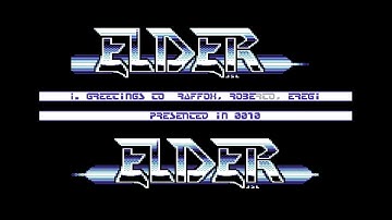 Elder0010 - Double Logo Scrolling Machine | C64 Intro