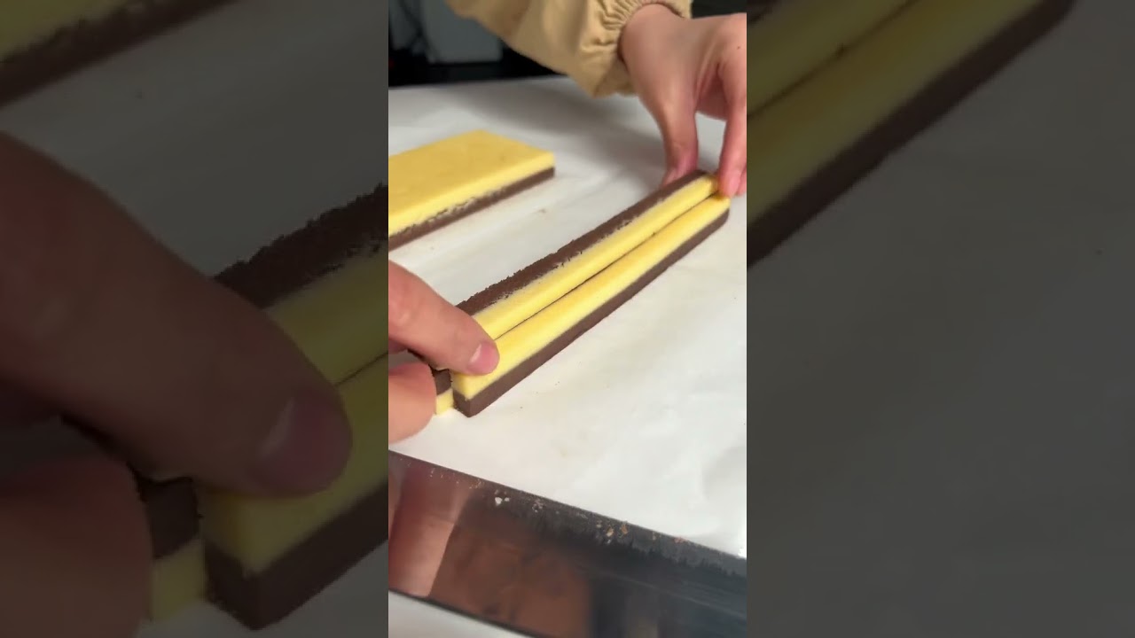 Checkerboard cookies! Recipe in description!