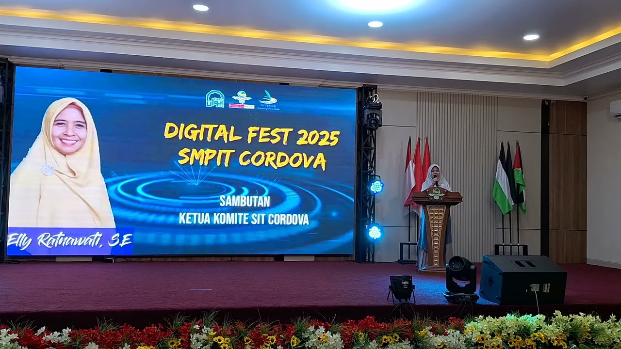 Digifest 2025 | SMPIT CORDOVA | Sambutan Ketua Komite SIT Cordova | Kamis, 13 Maret 2025