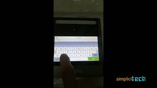 ZKTeco EFace10 Wifi Password Setup. Biometric Device #EFace10, #ZKTecoEface10