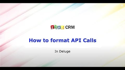 Zoho CRM Deluge Webhooks JSON Issue