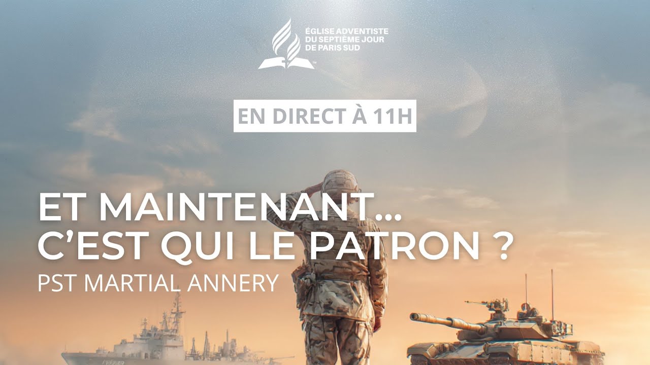 Et maintenant... c'est qui le patron ? I Pasteur Martial Annery