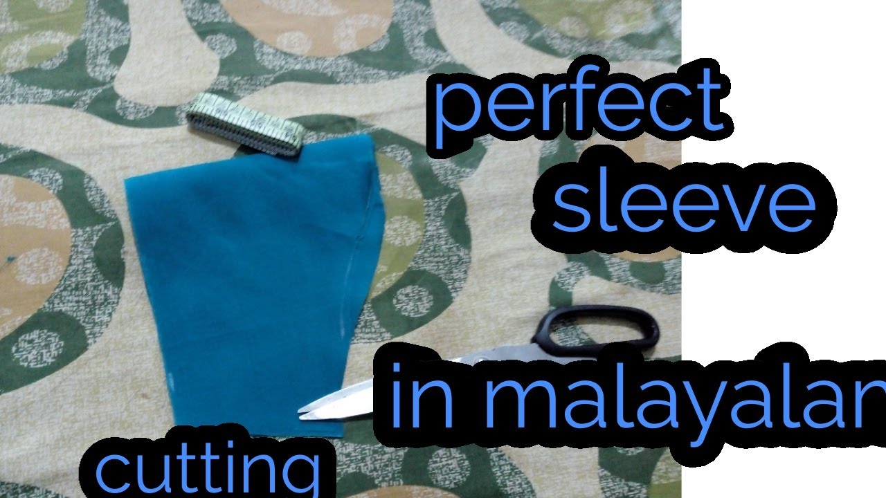 Sleeves cutting & stitching/simple method of sleeves cutting. YouTube