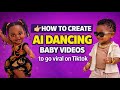 فيديوهات طفل راقص بتقنية الذكاء الاصطناعي تنتشر بسرعة كبيرة كيف صنعت فيديو لينتشر على تيك توك