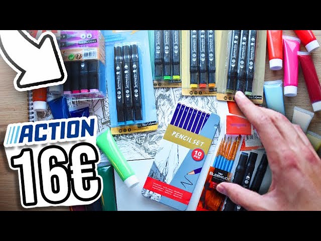 Promo Mini-feutres Twinmarkers Fins Décotime chez Action