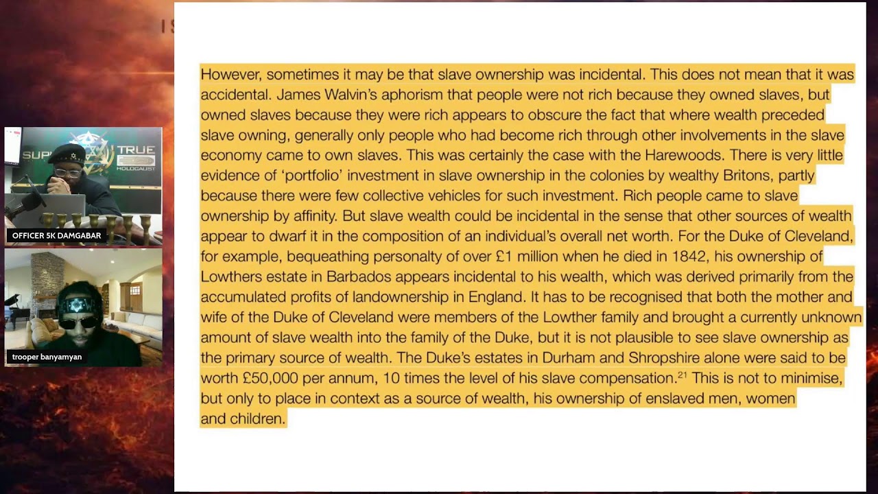 uk company houses that were set up with slave labour 