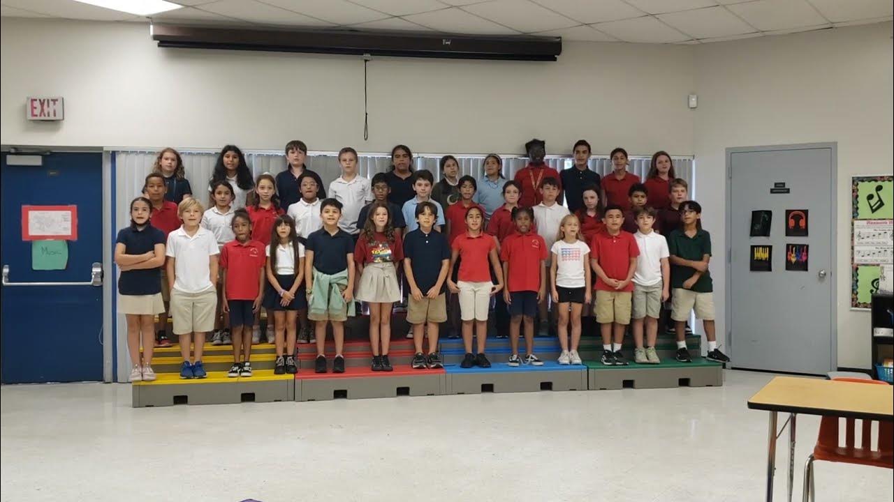 Indian Trace Elementary Chorus Veterans Day 2022 Tribute YouTube