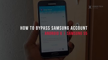 Samsung S5 Bypass Samsung Account/Reactivation Lock (Android 6.0.1) | 2022
