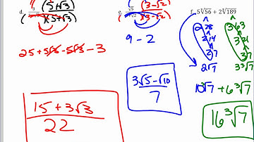 Hononegah Honors Algebra II Chapter 5 Quiz Review Video