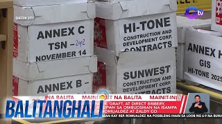 Mga reklamong plunder, graft at direct bribery, inirekomenda ng ICI at DPWH... | Balitanghali