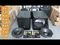 Hai mẫu sub điện 40 coil 100 lên đường. Quay chi tiết bên trong ruột gan sub cho các bác tham khảo