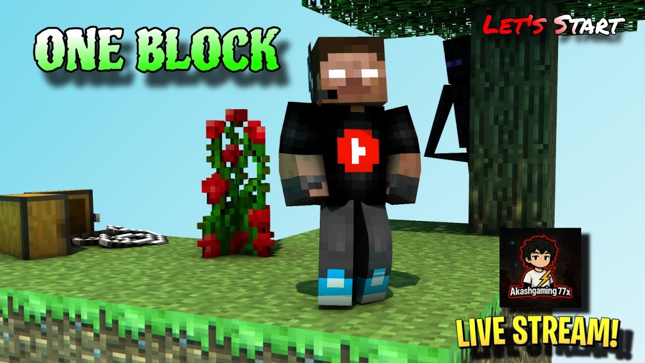 ONE BLOCK PUBLIC SERVER MINECRAFT LIVESTREAM// #shorts #minecraft # ...