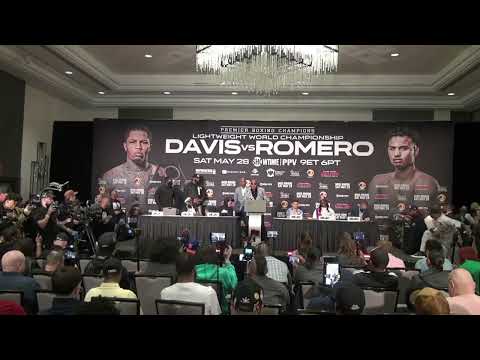 Gervonta Davis vs Rolando Romero Final Press Conference