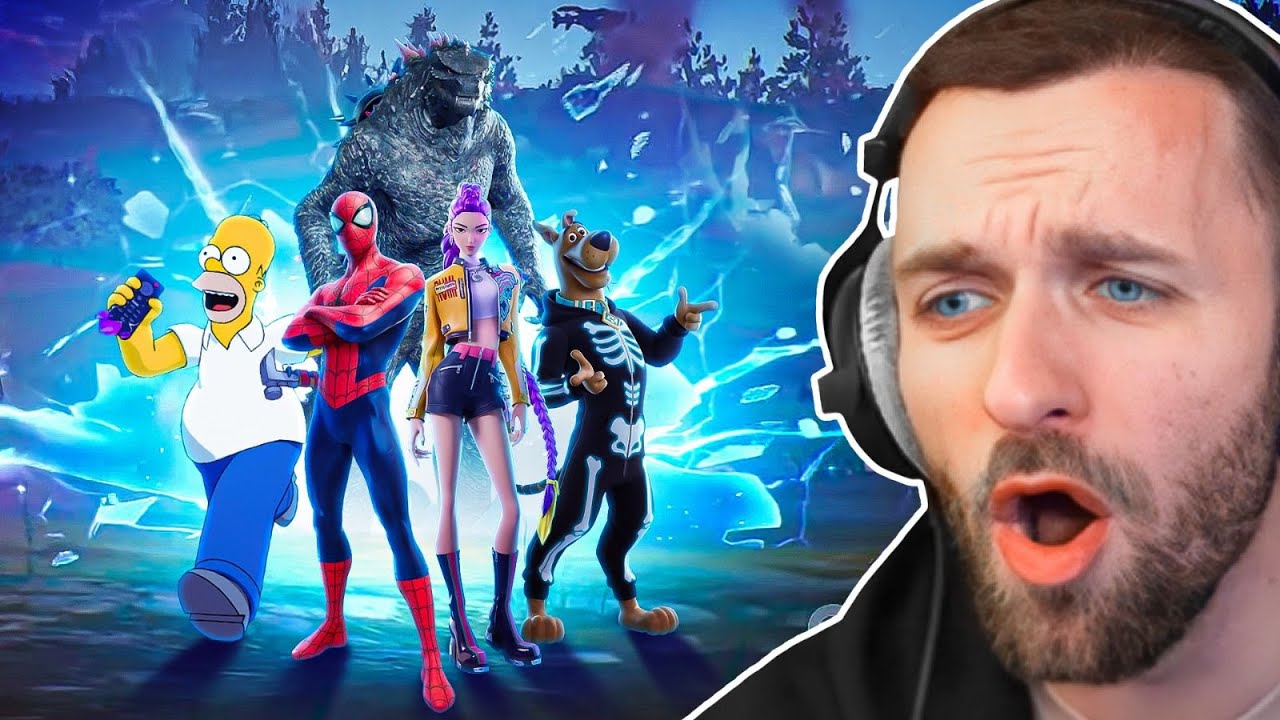 TOUS LES UNIVERS DÉBARQUENT DANS LE JEU (Fortnite)