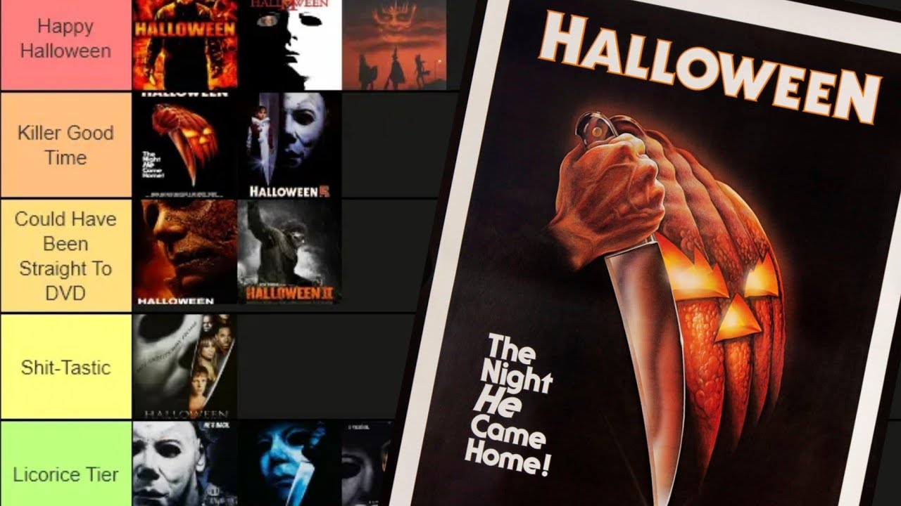 Ranking All The Halloween Movies (All 13 Movies) YouTube