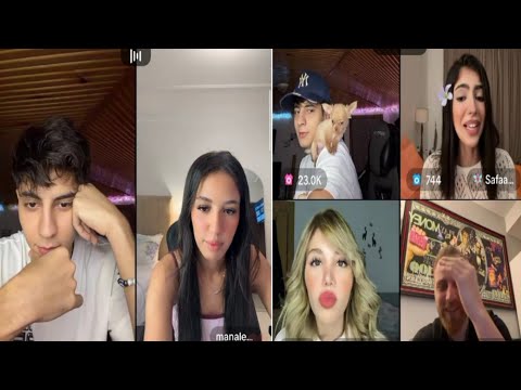 لايف سافاش ومنال وصفاء واليكس ولارا منال  علي هيام   