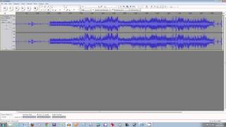 How to Master Recorded Audio using free software tools - tutorial by Geoffmobile.com screenshot 2